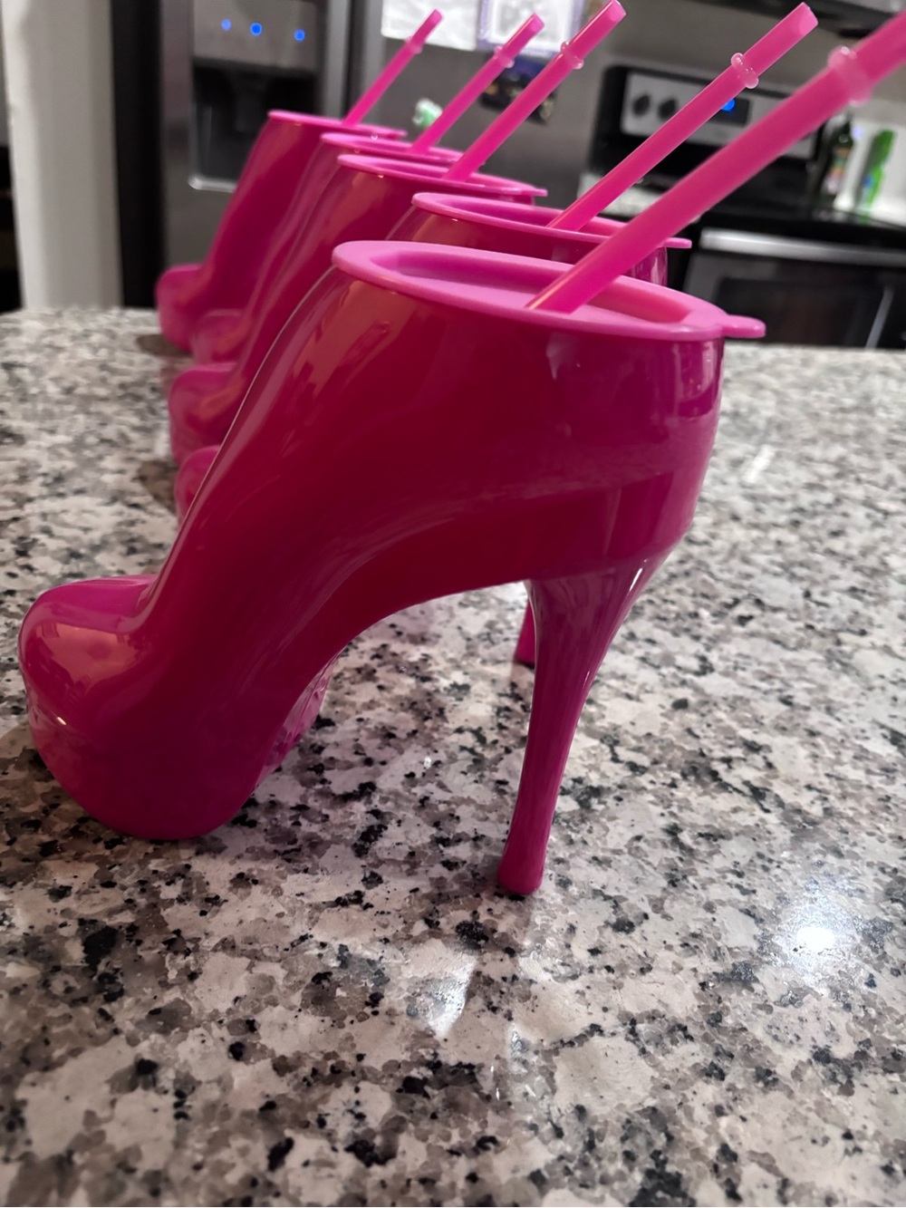 5 Stiletto Party Tumbler, Pink